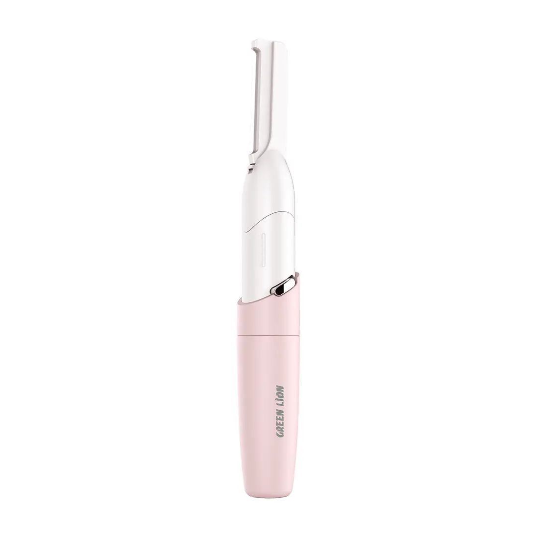 Green Lion Eyebrow Hair Trimmer Pink