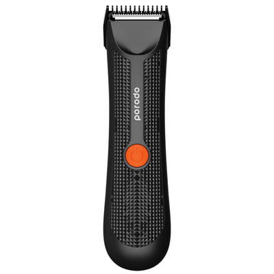 Porodo Lifestyle Sensitive Parts Hair Trimmer Ergonomic Grip Black