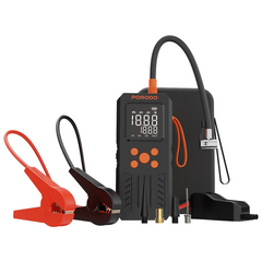 Porodo 4-In-1 Multi-Tool Inflator Jump Starter 150PSI Black