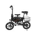 دراجة كهربائية قابلة للطي بورودو لايفستايل - أسود | Porodo Lifestyle Folding Urban Electric Bike - Black