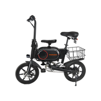 Porodo Lifestyle Folding Urban Electric Bike Black PD-LFST083-BK