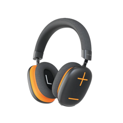 Green Lion EchoMax Headphone Black Orange GNECOMAXOGBK
