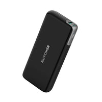 باور بانك راف باور RP-PB201 Pro بسعة 20000 مللي أمبير وقوة 65 واط مع منفذين Type-C ومنفذ USB | RAVPower RP-PB201 Pro 20000mAh 65W Power Bank with Dual Type-C and USB Port