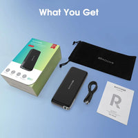 باور بانك راف باور RP-PB201 Pro بسعة 20000 مللي أمبير وقوة 65 واط مع منفذين Type-C ومنفذ USB | RAVPower RP-PB201 Pro 20000mAh 65W Power Bank with Dual Type-C and USB Port