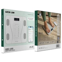 ميزان جسم ذكي Green Lion GBC-200 - أبيض | Green Lion GBC-200 Smart Body Scale White
