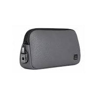 حقيبة يد ويوو الفا بقفل بصمة ذكي - رمادي | WiWU Alpha Fingerprint Lock Clutch Bag - Grey