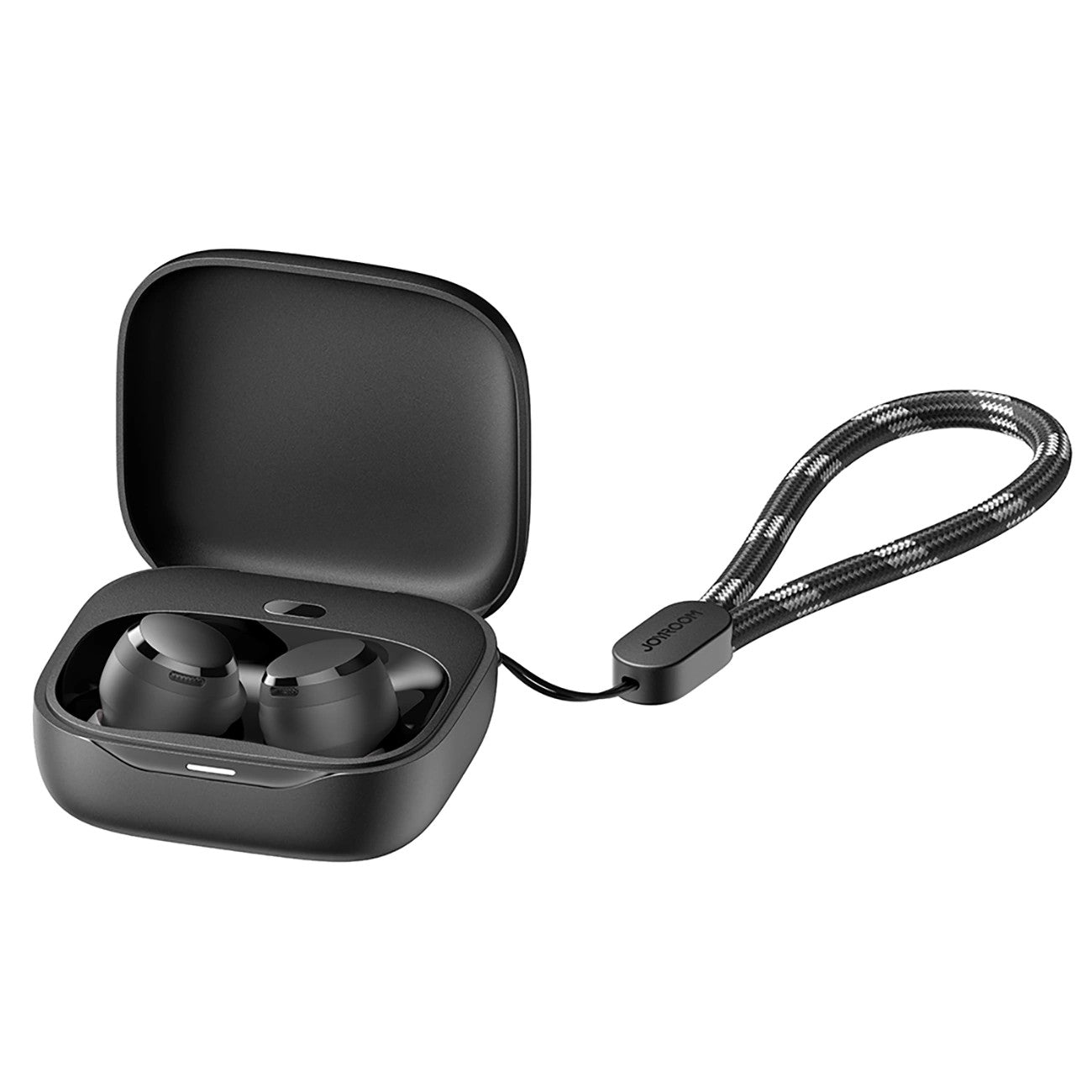 Guhguhkên Bêtêl ên JOYROOM JR-DB3, Bluetooth 5.4, Heta 32 Saetan Dema Lîstinê - Reş | Guhguhkên Bêtêl ên JOYROOM JR-DB3 Jdots Series True – 32 Saet Dema Lîstinê – Reş