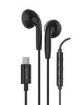 سماعة سلكية USB-C ستيريو بميكروفون وتحكم على السلك | Moxedo