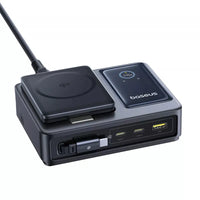 Baseus Nomos QI 5in1 Charging Station 140W - محطة شحن لاسلكي 5 في 1 من بيسوس نوموس 140 واط