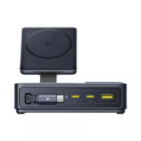 Baseus Nomos QI 5in1 Charging Station 140W - محطة شحن لاسلكي 5 في 1 من بيسوس نوموس 140 واط