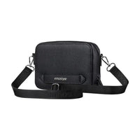 innoStyle Luxleather Crossbody Sling Bag with Shoulder Strap - PLS-21BLK | حقيبة انوستايل لوكس ليذر كروس بودي بحزام كتف - أسود