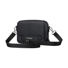 innoStyle Luxleather Crossbody Sling Bag with Shoulder Strap - PLS-21BLK | حقيبة انوستايل لوكس ليذر كروس بودي بحزام كتف - أسود