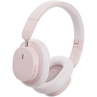 Baseus Bowie D05 Wireless Headphones Pink | سماعات بيسوس بوي دي 05 اللاسلكية وردي