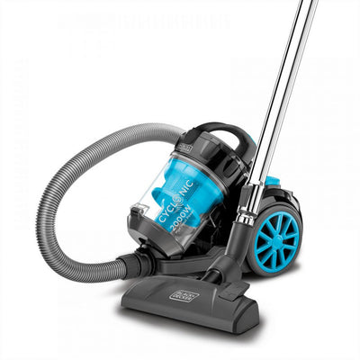 مكنسة كهربائية بلاك اند ديكر VM2080-B5 بدون كيس بقدرة 2000 واط | Black+Decker VM2080-B5 2000W Bagless Vacuum Cleaner