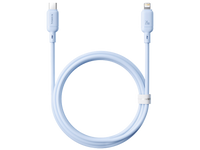 كابل Baseus Silky Cable USB-C إلى Lightning 20W 1m أزرق | Baseus Silky Cable C-iP 20W 1m Blue