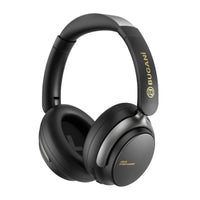 BUGANi Space BH01 Hybrid Active Noise Canceling Headphones Black | سماعات بوغاني سبيس BH01 بإلغاء الضوضاء النشط أسود