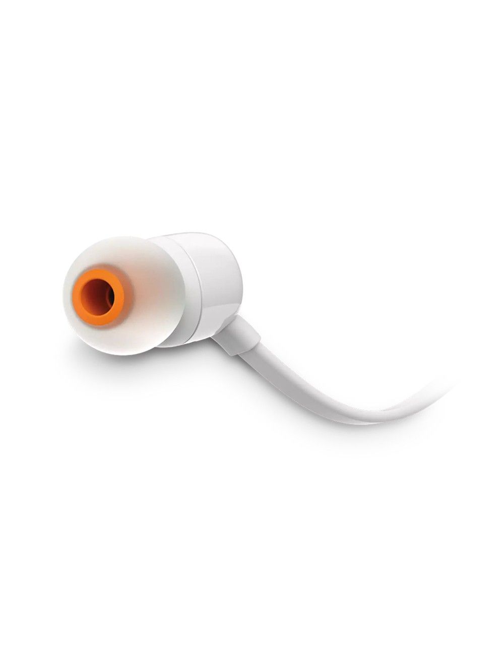 JBL T110 In-Ear Headphones with Pure Bass Sound & Mic – Wired 3.5mm | سماعات جي بي ال T110 داخل الاذن بصوت بيس نقي ومايكروفون - سلكية 3.5 ملم