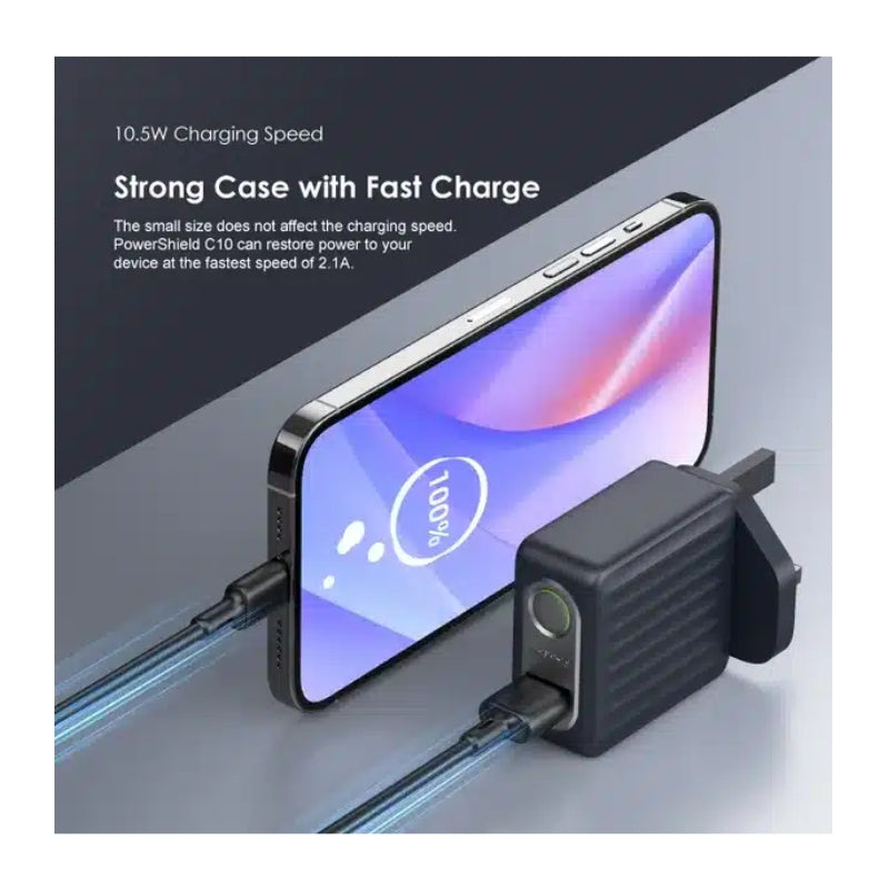 شاحن جداري أورايمو مع كيبل مايكرو | Oraimo Charger kit UK OCW-U68D+M53 Deep Spring