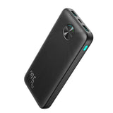 باور بانك جويرووم بسعة 10,000 مللي امبير وبقدرة شحن 22.5 واط - اسود | JOYROOM JR-PBF15 22.5W LED Fast Charging Power Bank 10000mAh – Black