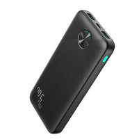 باور بانك جويرووم بسعة 10,000 مللي امبير وبقدرة شحن 22.5 واط - اسود | JOYROOM JR-PBF15 22.5W LED Fast Charging Power Bank 10000mAh – Black