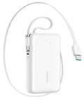 باور بانك جويرووم JR-PR2 بسعة 10,000 مللي امبير مع كيبل قابل للسحب | JOYROOM JR-PR2 Retractable Power Bank 10000mAh