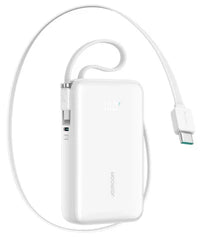 باور بانك جويرووم JR-PR2 بسعة 10,000 مللي امبير مع كيبل قابل للسحب | JOYROOM JR-PR2 Retractable Power Bank 10000mAh