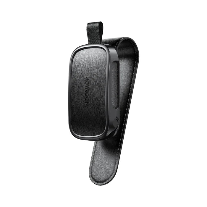 مشبك نظارات جويرووم JR-ZS511 مغناطيسي للسيارة بتشغيل يد واحدة - اسود | JOYROOM JR-ZS511 Magnetic One-Hand Car Visor Sunglasses Holder Clip – Black