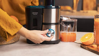 عصارة فواكه كهربائية سيكوتيك Juice&Fresh 400 Titan Black بقوة 400 واط | Cecotec Juice&Fresh 400 Titan Black Centrifugal Juicer 400W