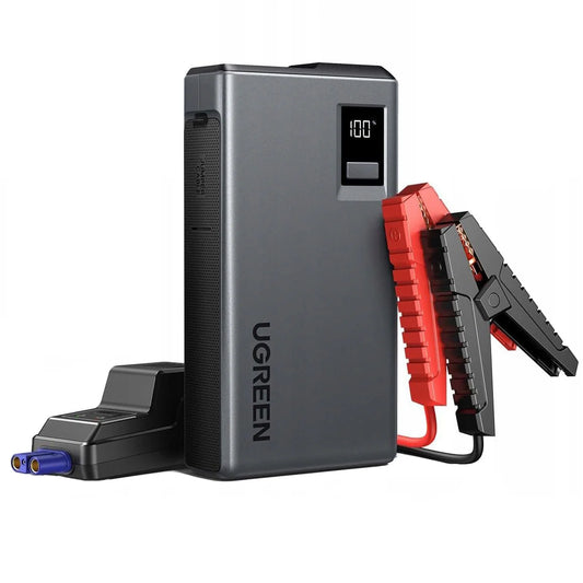 UGREEN Jump Starter Power Pack 1000A Car Battery Booster 12000mAh - جهاز تشغيل السيارة يوجرين 1000 أمبير 12000 مللي أمبير