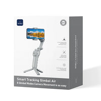جيمبل ويوو الذكي Wi-SE017 مع تتبع AI وتثبيت 3 محاور وإضاءة | WiWU Smart Tracking Gimbal Air Wi-SE017 with AI Tracking & 3-Axis Stabilization