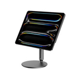 حامل تابلت ويوو متعدد الزوايا قابل للدوران والطي لجهاز ايباد برو 11 / برو 13 - رمادي | WIWU ZM-310 Hubble Tablet Stand for iPad Pro 11 / Pro 13 – Gray