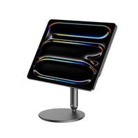 حامل تابلت ويوو متعدد الزوايا قابل للدوران والطي لجهاز ايباد برو 11 / برو 13 - رمادي | WIWU ZM-310 Hubble Tablet Stand for iPad Pro 11 / Pro 13 – Gray
