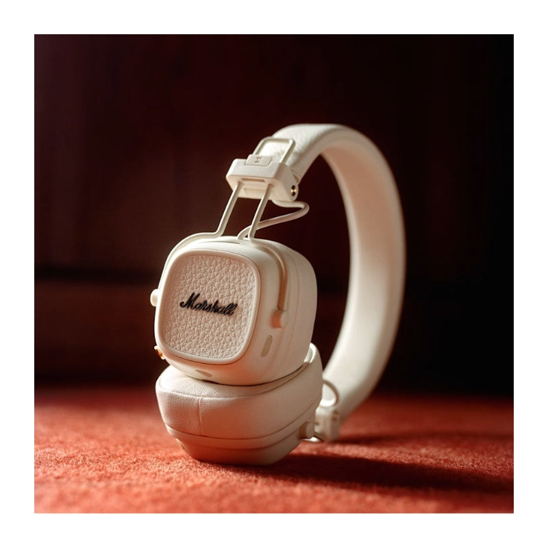 سماعة مارشال MAJOR V اللاسلكية فوق الاذن, وقت تشغيل حتى 100 ساعة | Marshall MAJOR V Wireless On-Ear Headphones, Up To 100H Playtime