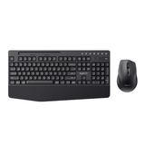 كومبو كيبورد وماوس هافيت KB251WB ثنائي الاتصال – أسود ورمادي | Havit KB251WB Dual‑Mode Keyboard & Mouse Combo – Black & Gray