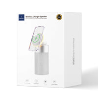 شاحن ويوو اللاسلكي 3 في 1 مع مكبر صوت | WiWU 3 in 1 Wireless Charger & Speaker