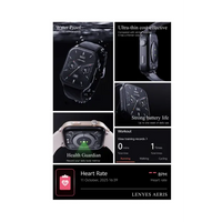 ساعة LENYES الذكية شاشة 2.01 بوصة بطارية 360mAh استعداد 35 يوم GPS مقاومة للماء شحن مغناطيسي | LENYES Smart Watch 2.01 inch 360mAh 35 Days GPS 1ATM Magnetic Charging