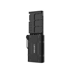 قارئ بطاقات Lenyes LCR02 وصندوق تخزين 10Gbps Type-C مقاومة IP54 ألومنيوم 12 بطاقة | Lenyes LCR02 Card Reader Storage Box 10Gbps Type-C IP54 Aluminum 12 Cards CFexpress SD TF