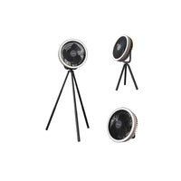 Lenyes LHF11 مروحة تبريد صامتة | 4 سرعات | بطارية 8000mAh | LED | Power Bank | Portable Fan with LED