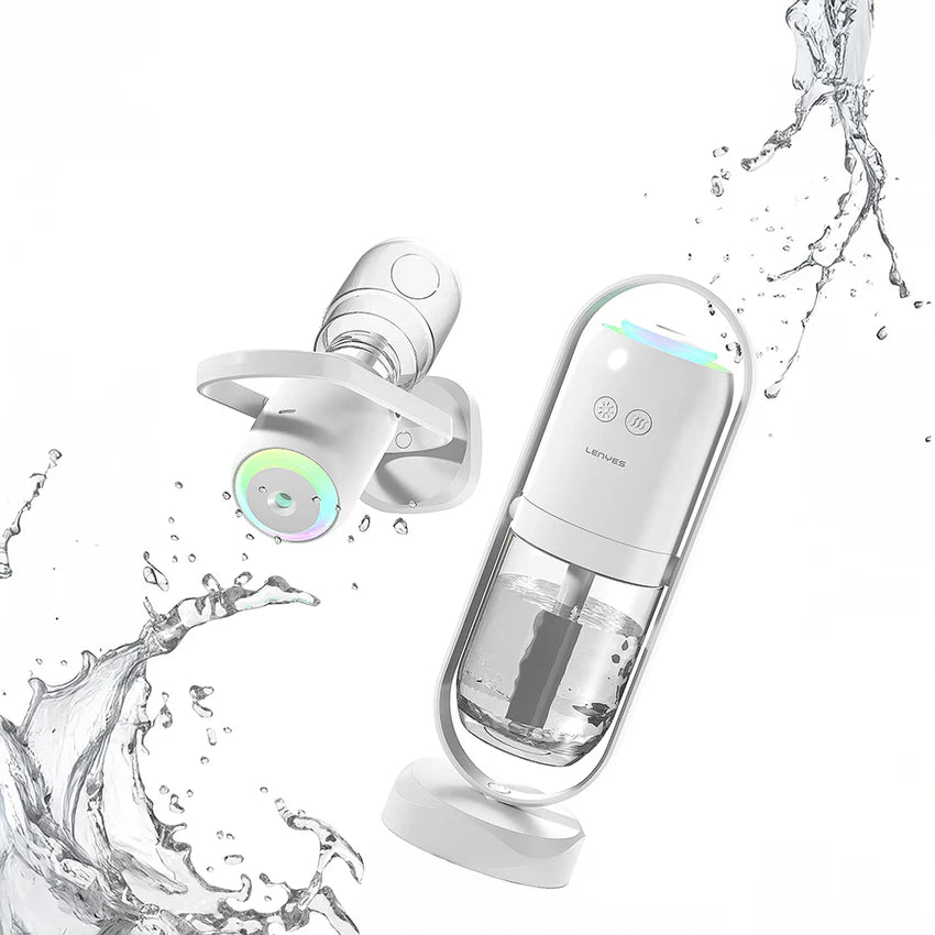 Lenyes LHU04 Hourglass Air Humidifier RGB - مرطب هواء لينيس LHU04 ساعة رملية بإضاءة RGB