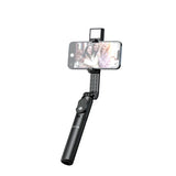 عصا سيلفي Lenyes مع حلقة إضاءة 3 أوضاع حامل هاتف وتحكم بلوتوث حامل وثلاثي | Lenyes Selfie Stick Ring Light 3 Modes Bluetooth Remote Tripod