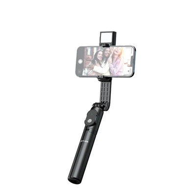 عصا سيلفي Lenyes مع حلقة إضاءة 3 أوضاع حامل هاتف وتحكم بلوتوث حامل وثلاثي | Lenyes Selfie Stick Ring Light 3 Modes Bluetooth Remote Tripod