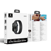 ساعة Lenyes LW-X10 الذكية شاشة AMOLED 2.04 بوصة مقاومة IP67 هيكل زنك iOS وAndroid | Lenyes LW-X10 Smart Watch AMOLED 2.04 inch IP67 Zinc Alloy