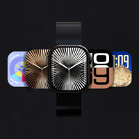 ساعة Lenyes LW-X10 الذكية شاشة AMOLED 2.04 بوصة مقاومة IP67 هيكل زنك iOS وAndroid | Lenyes LW-X10 Smart Watch AMOLED 2.04 inch IP67 Zinc Alloy