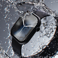 ساعة Lenyes LW-X10 الذكية شاشة AMOLED 2.04 بوصة مقاومة IP67 هيكل زنك iOS وAndroid | Lenyes LW-X10 Smart Watch AMOLED 2.04 inch IP67 Zinc Alloy