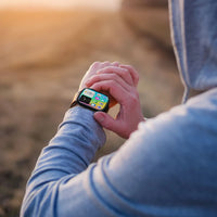 ساعة Lenyes LW-X10 الذكية شاشة AMOLED 2.04 بوصة مقاومة IP67 هيكل زنك iOS وAndroid | Lenyes LW-X10 Smart Watch AMOLED 2.04 inch IP67 Zinc Alloy