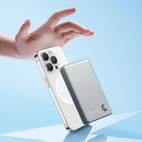 Lenyes PW137D Slim Wireless Power Bank 10000mAh 20W LED - بنك طاقة لاسلكي لينيس PW137D فائق النحافة