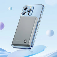 Lenyes PW137D Slim Wireless Power Bank 10000mAh 20W LED - بنك طاقة لاسلكي لينيس PW137D فائق النحافة