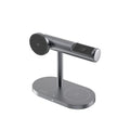 حامل الشحن اللاسلكي Lenyes PW319 Qi2 سريع 15W إضاءة محيطية 3 في 1 | Lenyes PW319 Qi2 15W 3-in-1 Wireless Charging Stand with Ambient Light