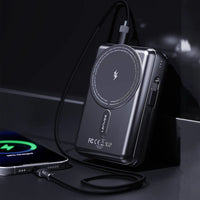 Lenyes PX274D Wireless Power Bank 20000mAh 22.5W Stand - بنك طاقة لاسلكي لينيس PX274D 20000 مللي أمبير