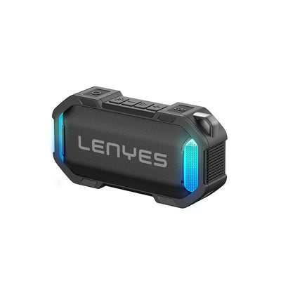 Lenyes S233 مكبر صوت بلوتوث 12W | إضاءة RGB | مقاوم للماء | Wireless Bluetooth Speaker